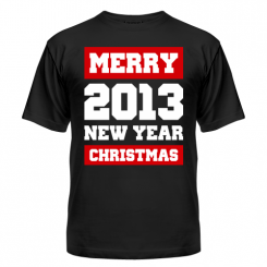 Футболка merry christmas