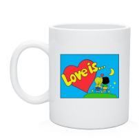 Кружка Love is...