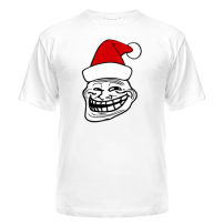 Футболка Новогодний trollface